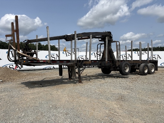 1991 Great Lakes 42' Log Trailer