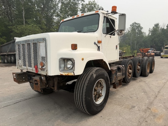 1990 International 2674 Quad Axle Cab And Chassis