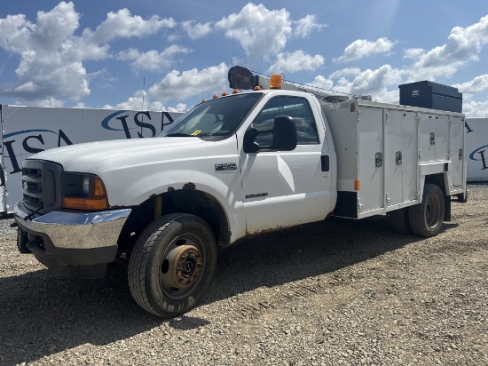 2001 Ford F-550 4x4 Service Truck