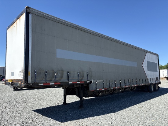 2005 Manac 48' Step Deck Curtain Side Semi Trailer
