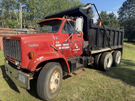 1986 Gmc Top Kick Tandem Axle Dump Truck