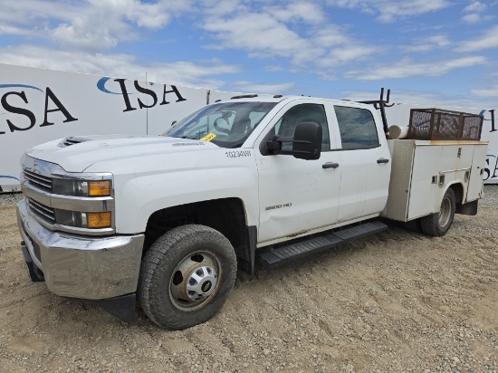 2018 Chevrolet 3500hd 4x4 Service Truck