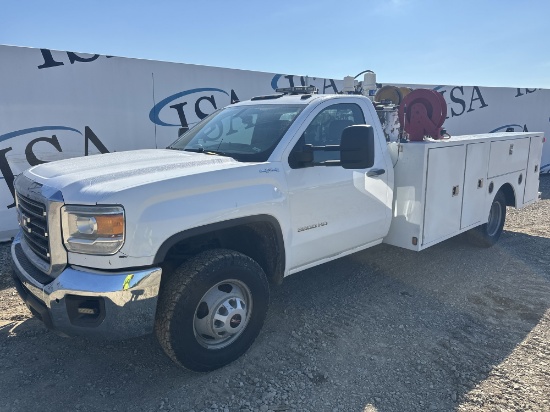 2017 Gmc 3500hd 4x4 Service Truck