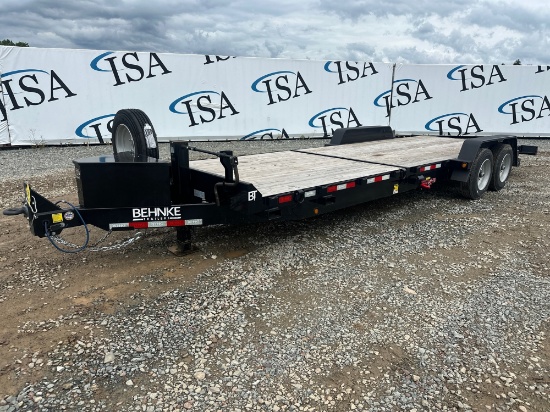 2024 Behnke Enterprises 24' Tilt Bed Trailer