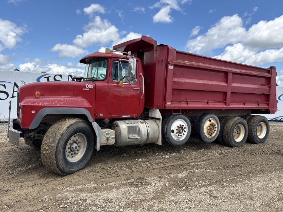 2002 Mack Rd688s Quad Axle Dump Truck