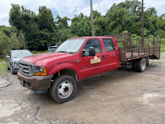 2001 Ford F450 Super Duty Utility Flatbed