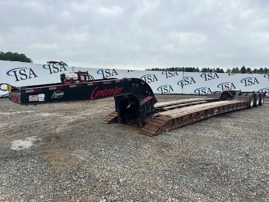 2017 Pitts Enterprises 53' Lowboy Semi Trailer