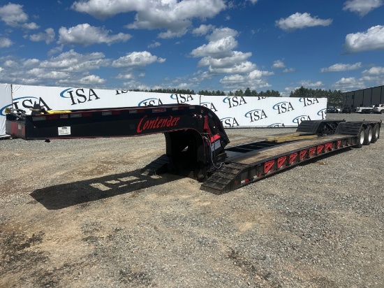2026 Pitts Contender Tri-axle Lowboy Trailer