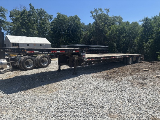 2008 Maurer Manufacturing 53' Step Deck Semi Trailer
