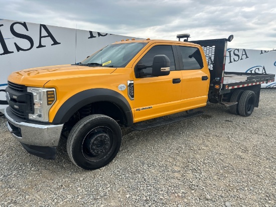 2019 Ford F-550 4x4 Flatbed Truck