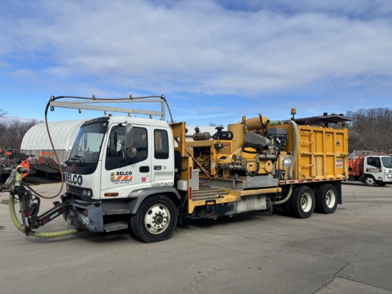 2005 Gmc T7500 Water Blaster Paint Removal Truck