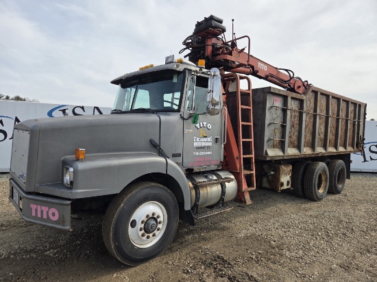 1991 Volvo / Gm White Tandem Axle Storm Truck
