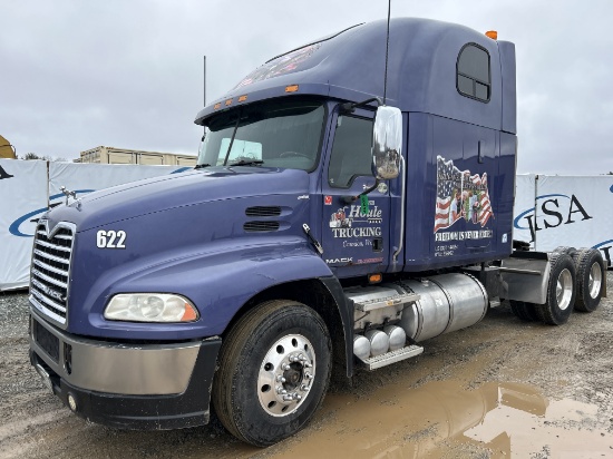 2010 Mack Cxu613 Sleeper Cab Truck Tractor