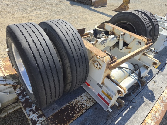 2008 Trail King Tk25fa Flip Axle