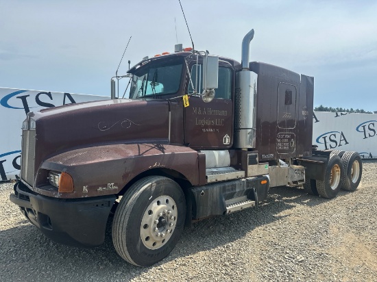 1989 Kenworth T600a Sleeper Cab Truck Tractor