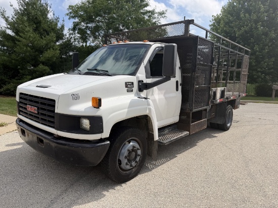 2004 Gmc C4500 Flatbed Form Truck