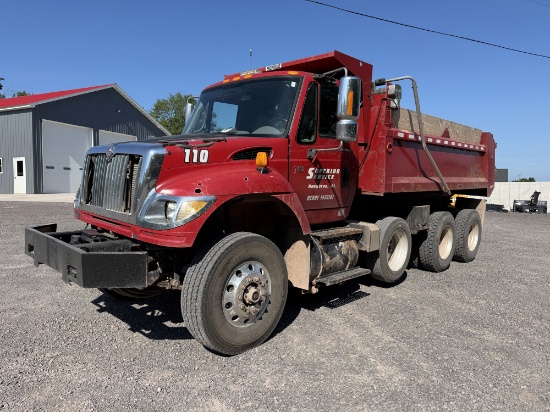 2006 International 7600sfa Tri Axle Dump Truck