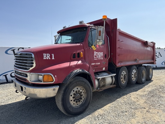 2007 Tk Sterling L9500 Quad Axle Dump Truck