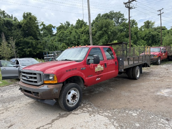 2001 Ford F450 Super Duty Utility Flatbed