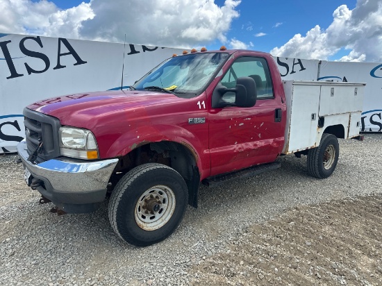 2003 Ford F-350 4x4 Service Truck