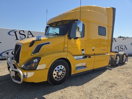 2018 Volvo Vnl Sleeper Cab Truck Tractor