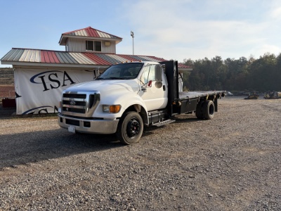 Ford F-650 Flatbed Truck
