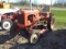 AC B tractor w/belly mower