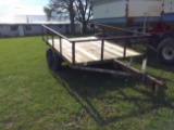 Tandem axle home made trailer SNT