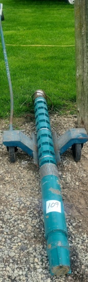 WELL PUMP W/CART