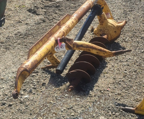 GANSUER 3 PT. POST HOLE AUGER