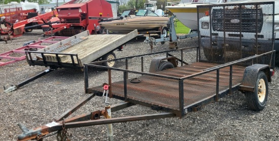 SINGLE AXLE UTILITY TRAILER