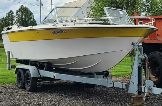 BOAT AND TRAILER