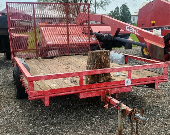 SINGLE AXLE UTILITY TRAILER