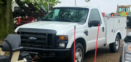 2010 FORD F-250 W/UTILITY BED