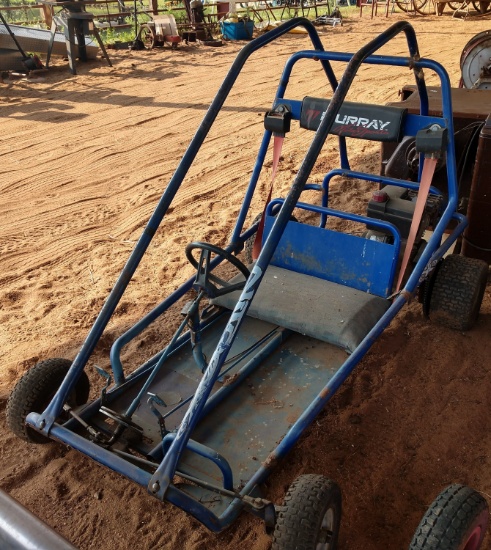 Blue Go Cart