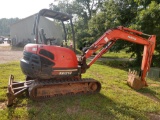 Kubota Track Hoe Excavator