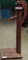 RED WOOD VINTAGE STYLE HAND PUMP WELL PLANT HOLDER