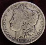 1880 SILVER MORGAN DOLLAR