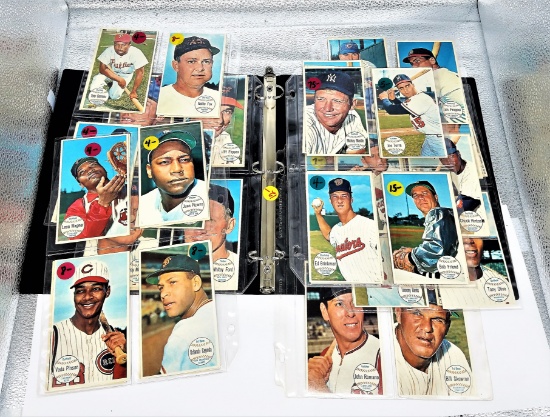 1964 Topps Giants Near Set 58 of 60.  Cards Ave EX+ Missing Clemente & Koufax (see lots 157 & 158)