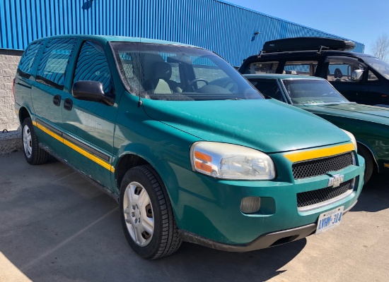 2006 CHEV UPLANDER, 152,000 KMS