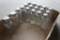 Lot of 16 Salt Shakers and 2 Pepper Shakers