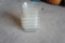 Set of 7 Clear Prep Table Containers