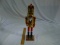 Nutcrackers 2 Large 2 Medium Uncle Sam, Solider, Football player , King