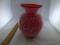 Red and White Vase 7