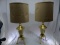 2 Vintage  3 Footed Lamps