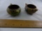 Vintage Scandinavian Danish Bird Egg Cups Pottery Made in Denmark