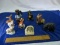 Figurines 7 Bear, 1 Buffalo, 1 Deer, 1 Jack-o-lope Very Rare