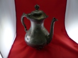 Antique Barbour Silver Company Tea Pot Ornate Design