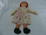 Vintage Raggedy Anne Doll