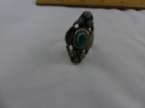 2 Turquoise and Silver Rings